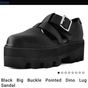 T.U.K Dino Lug Sandal Maryjane Shoes